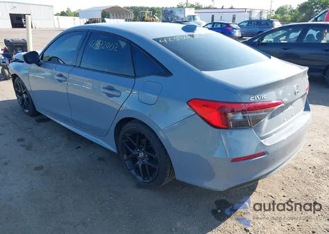2024 Honda Civic Sport из США, поврежденный, VIN 2HGFE2F50RH584632